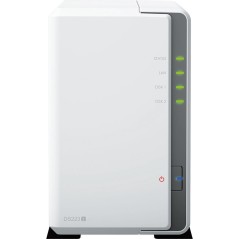 Synology Disk Station DS223J - Ultimate NAS Solution for Home and Business | Fast, Secure & Reliable Storage - 4711174724765